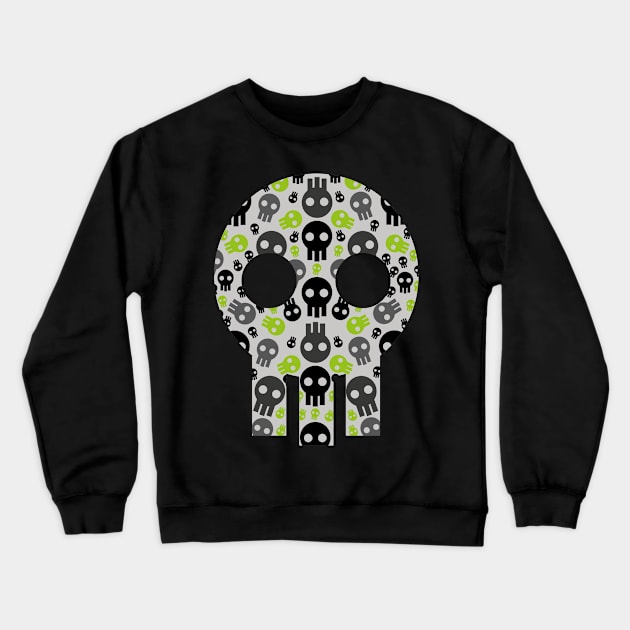 skull skull design Crewneck Sweatshirt by Karroart